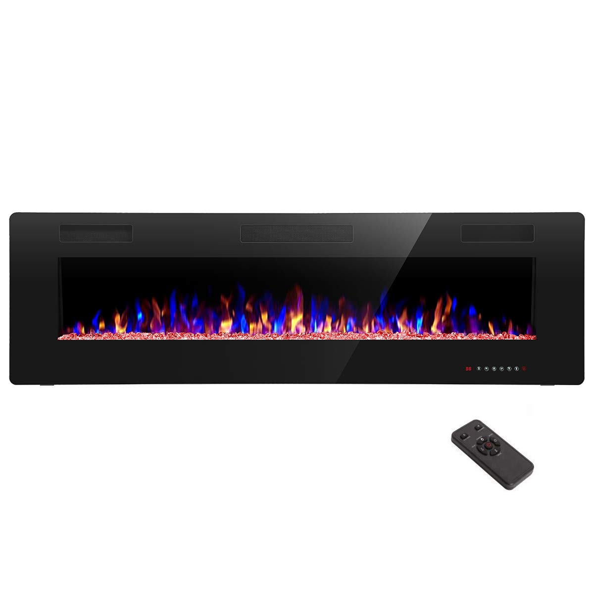 Ultra Thin Recessed Fireplace – 30"/60"