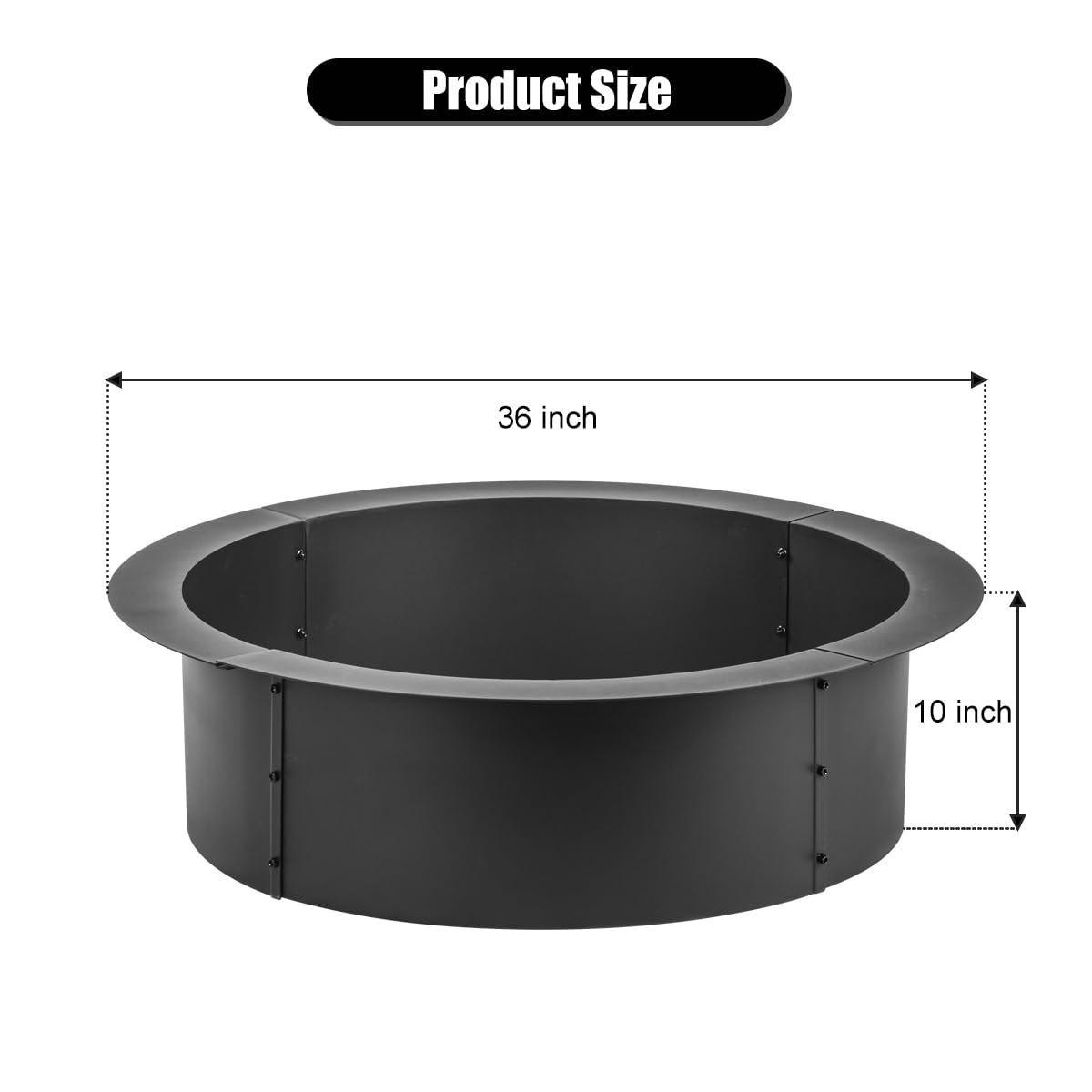 OutVue Fire Pit Ring, Firepit Ring