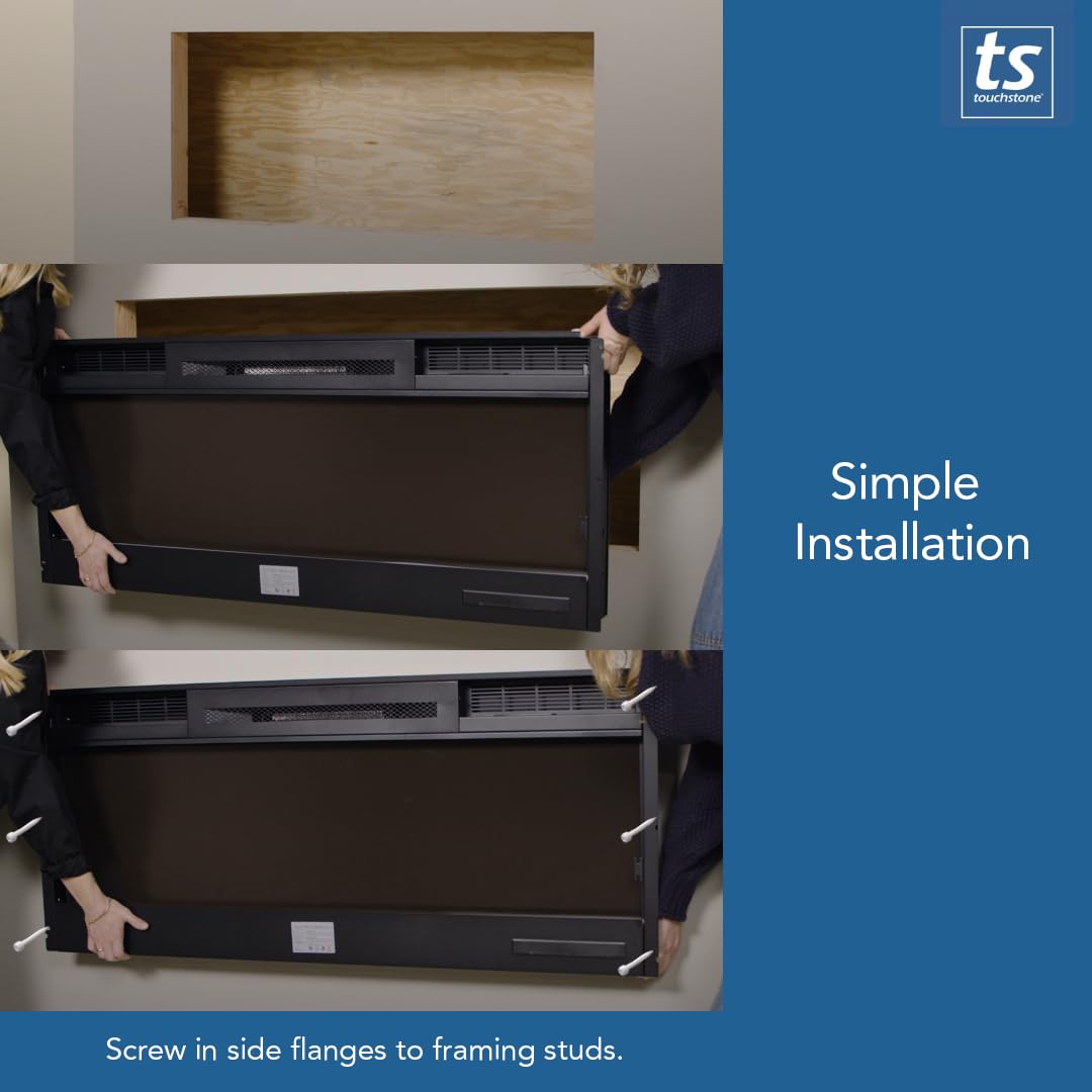 Recessed Electric Fireplace