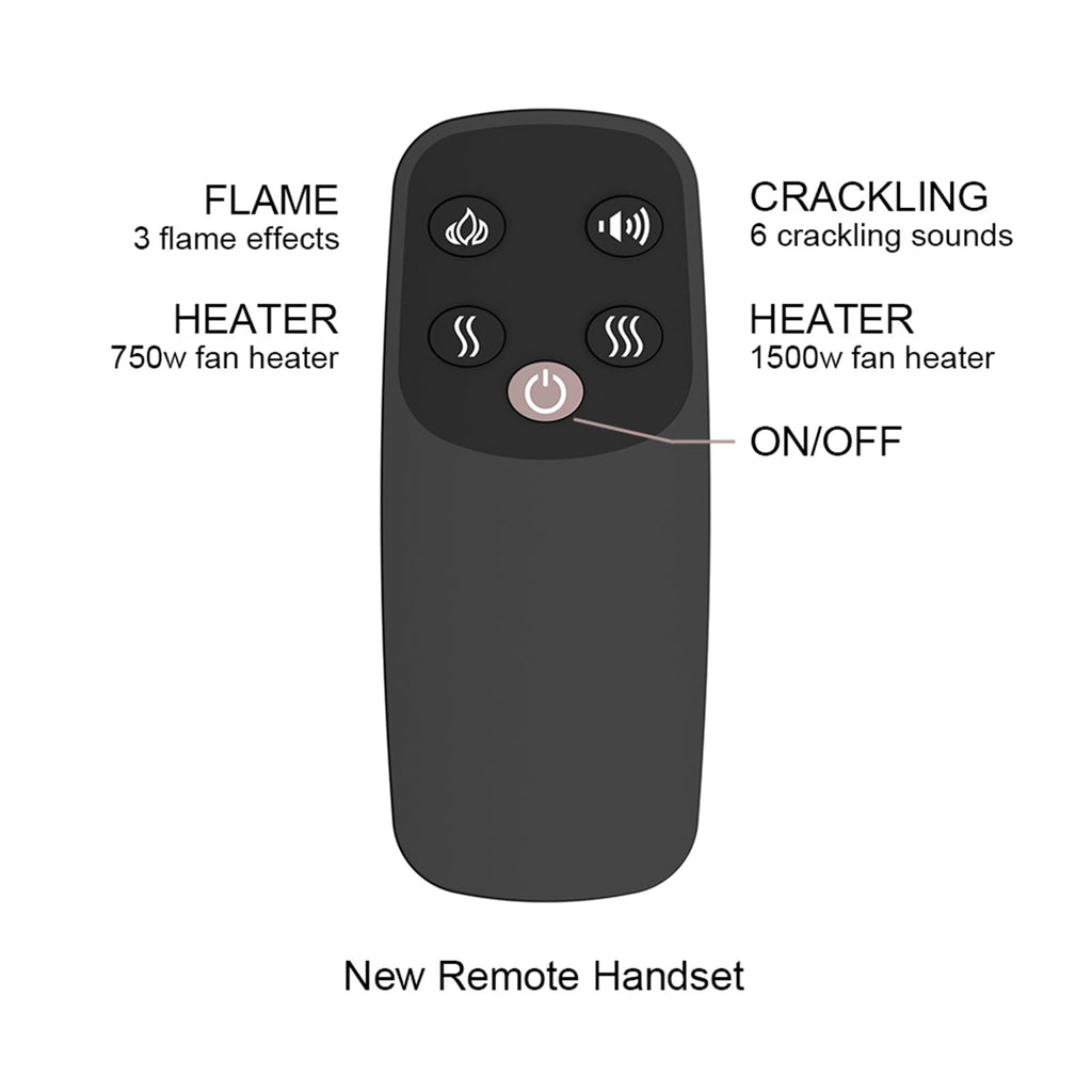 PuraFlame Western Electric Fireplace Insert