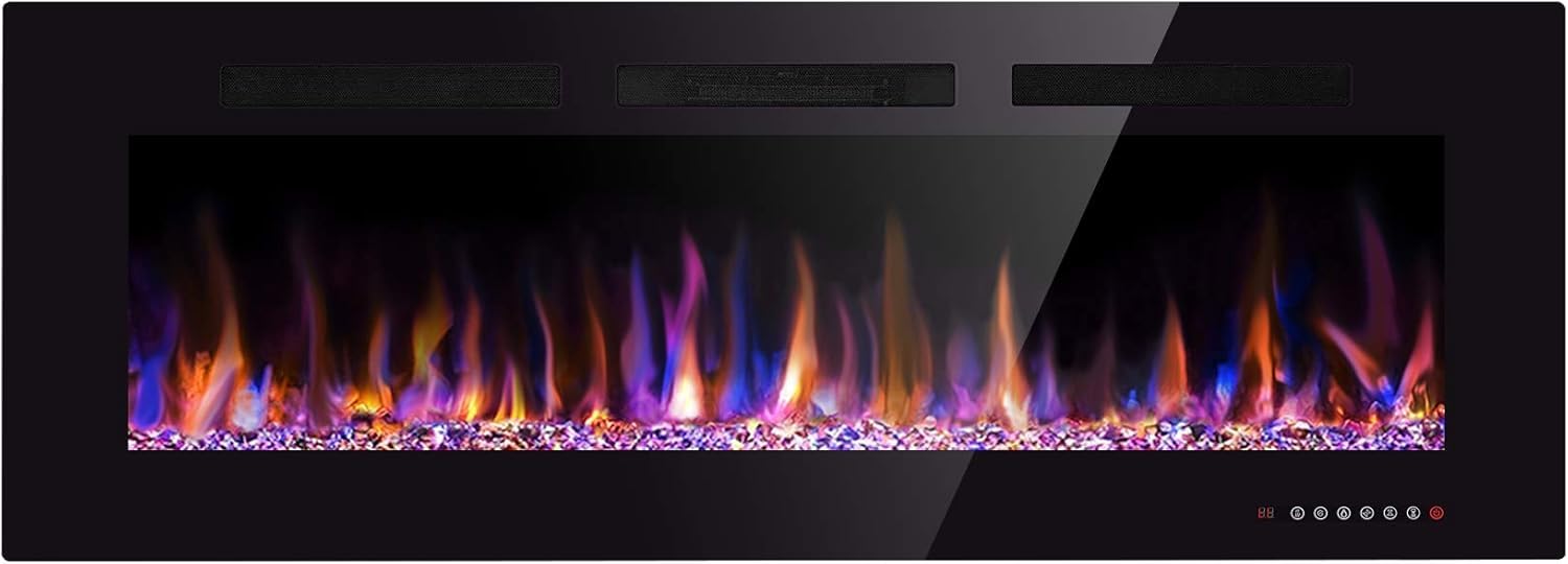 Electric In-Wall Fireplace – 36"/42"/50"/60"