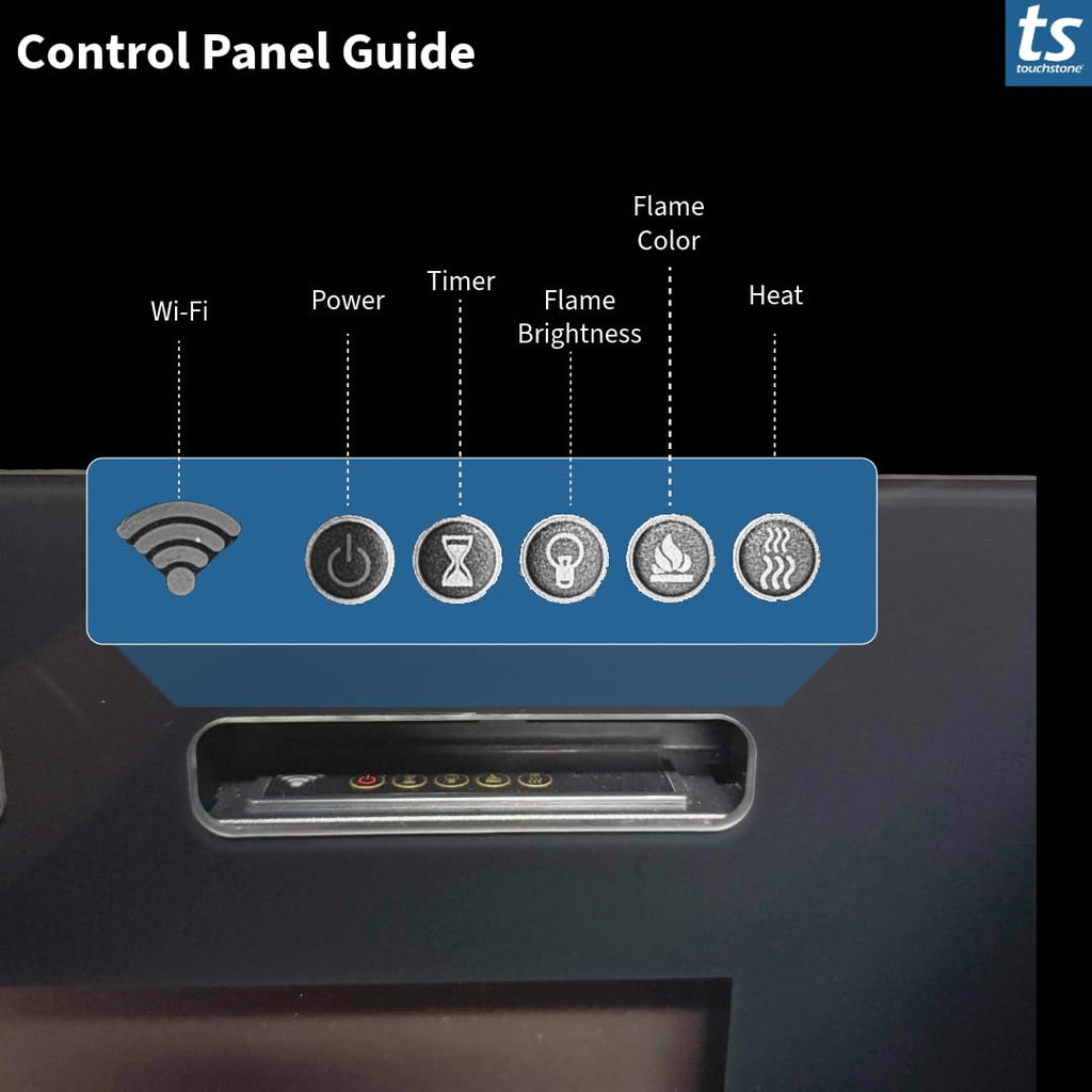 Recessed Electric Fireplace