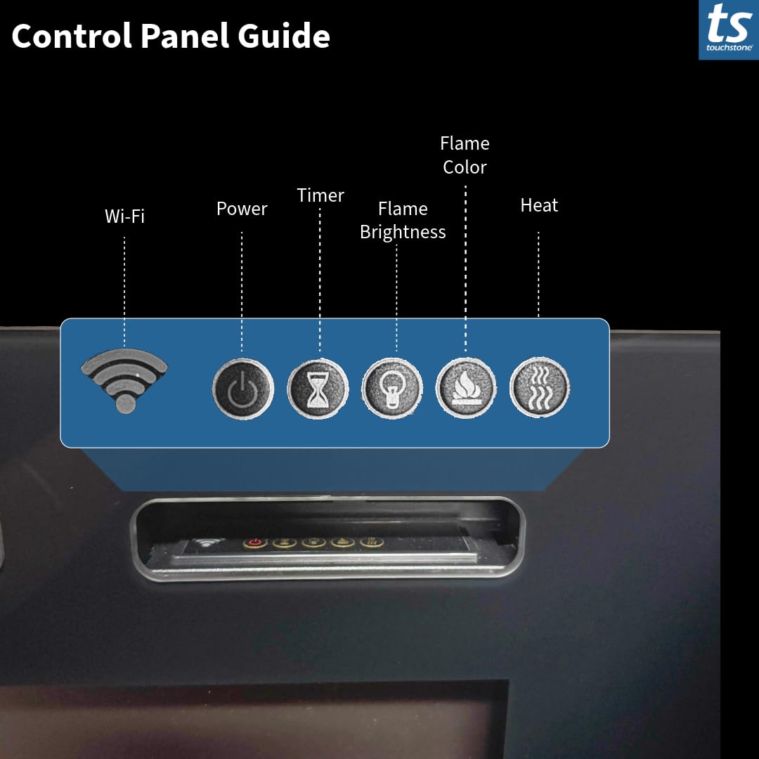 Recessed Electric Fireplace