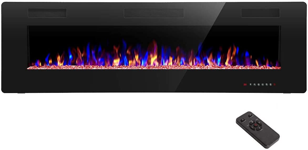 Ultra Thin Recessed Fireplace – 30"/60"