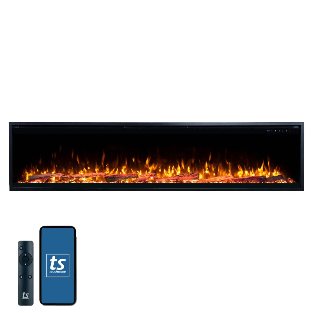 Smart Electric Fireplace – Wall Mount & Recessed
