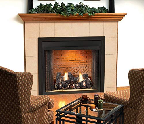 36" Vent-Free Gas Firebox with Flush Face Liner