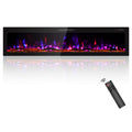 Ultra Thin Electric Wall Fireplace – 750W/1500W