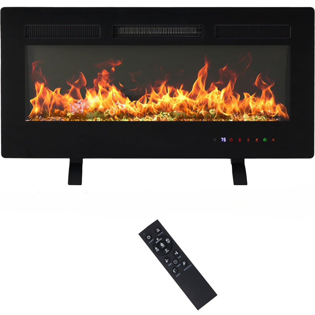 DUMOS Freestanding Electric Fireplace