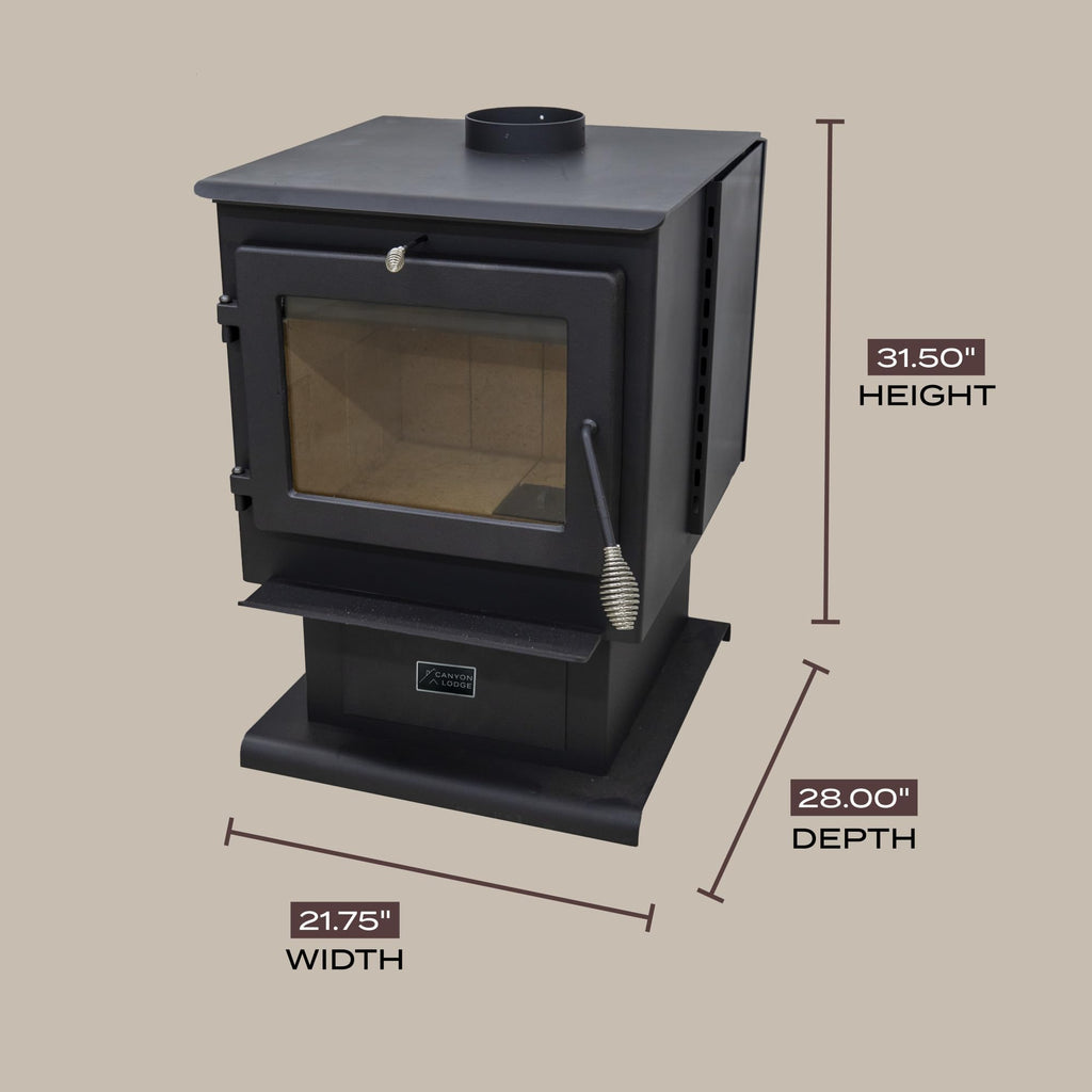 Canyon Lodge Medium Wood Stove