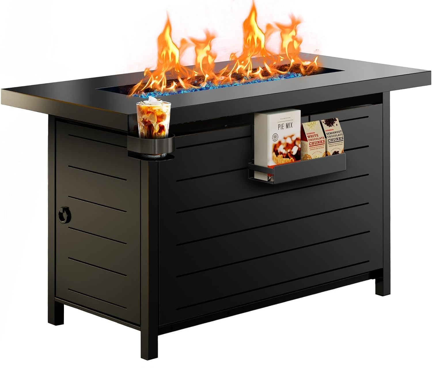 43" Rectangular Propane Fire Pit – 60,000 BTU