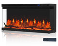 36" 3-Sided Electric Fireplace Insert – 750W/1500W