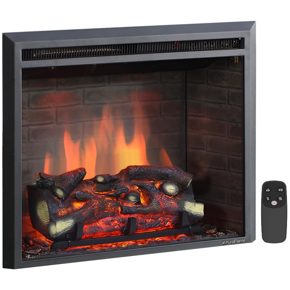 PuraFlame Western Electric Fireplace Insert