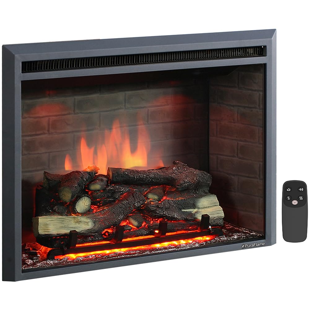 PuraFlame Western Electric Fireplace Insert