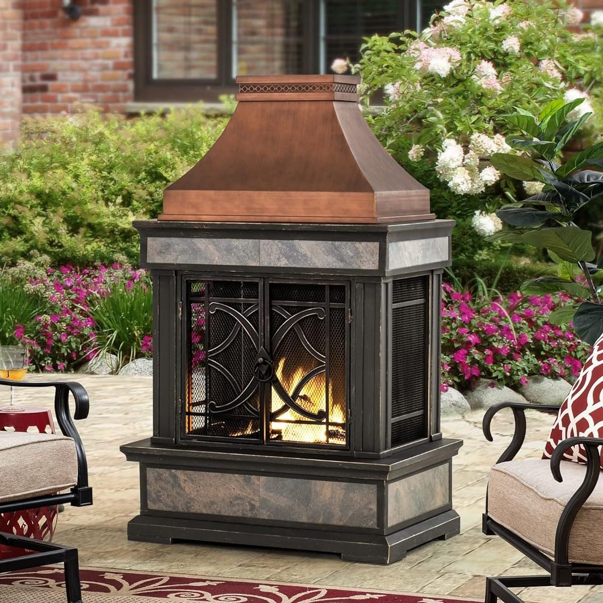 Outdoor Fireplace