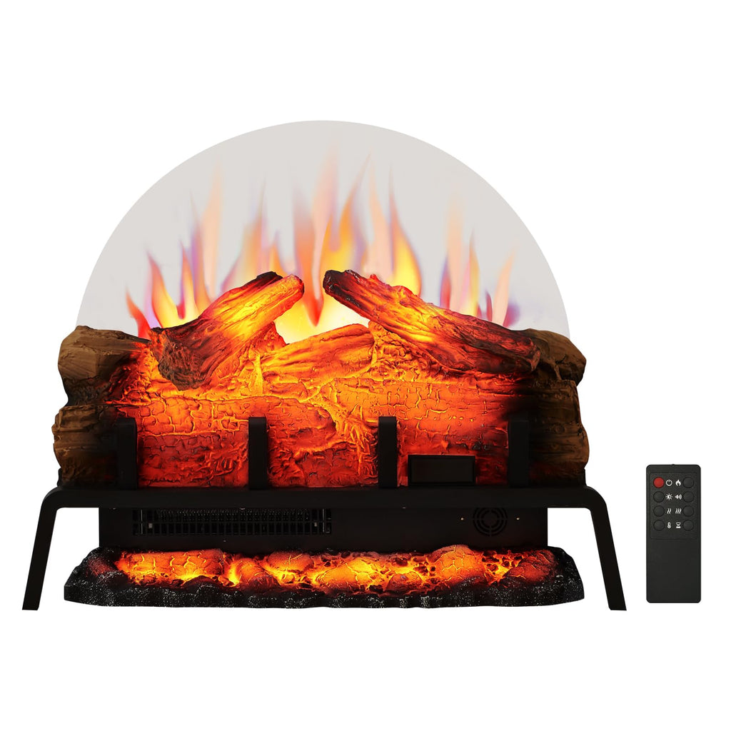 Freestanding Electric Fireplace Log Set – 750W/1500W