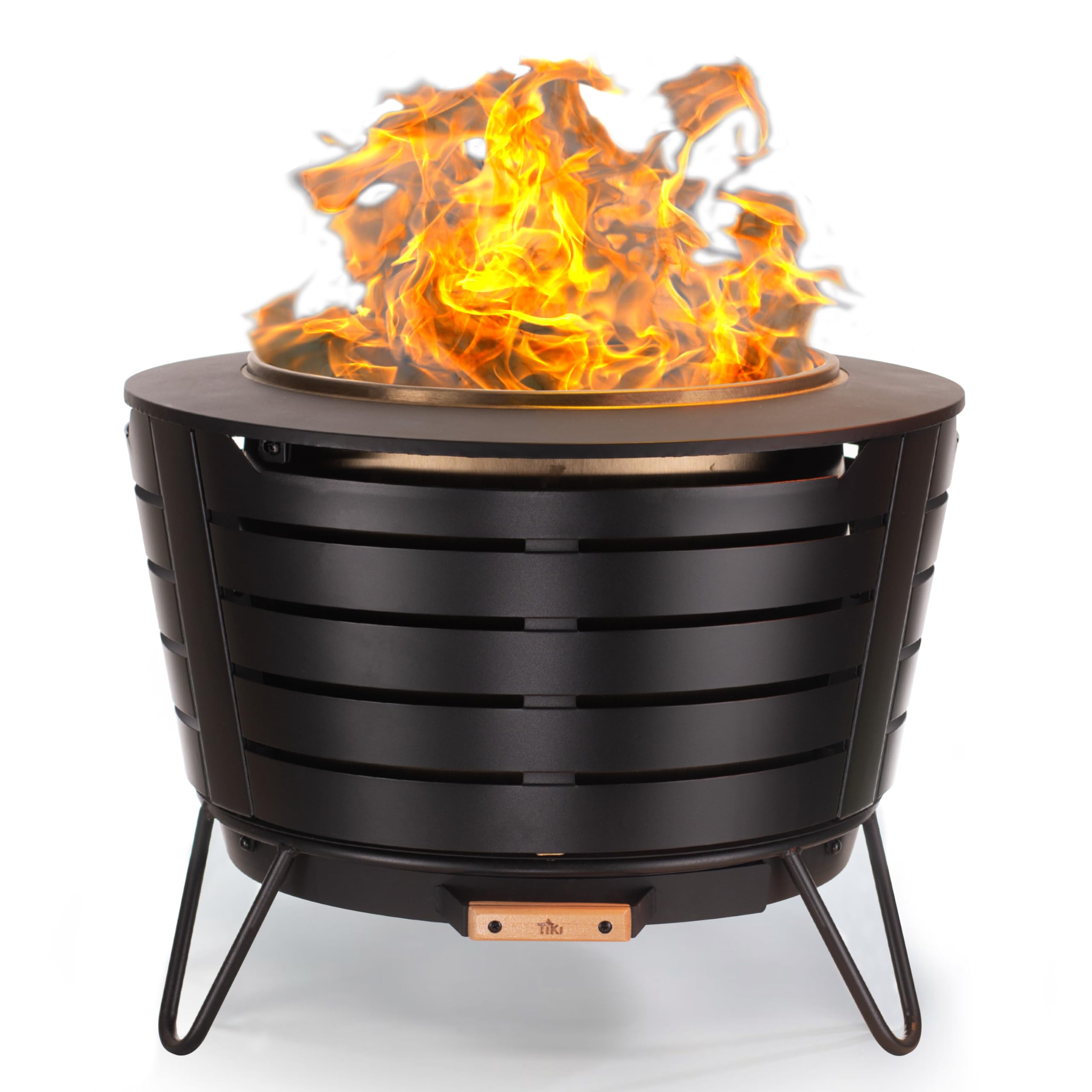 Stainless Steel Low Smoke Fire Pit with Cover