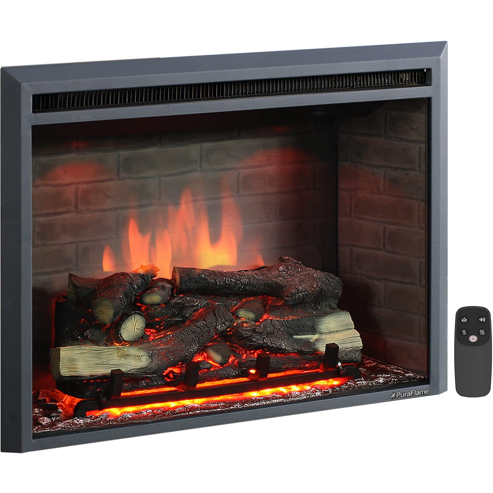 PuraFlame Western Electric Fireplace Insert
