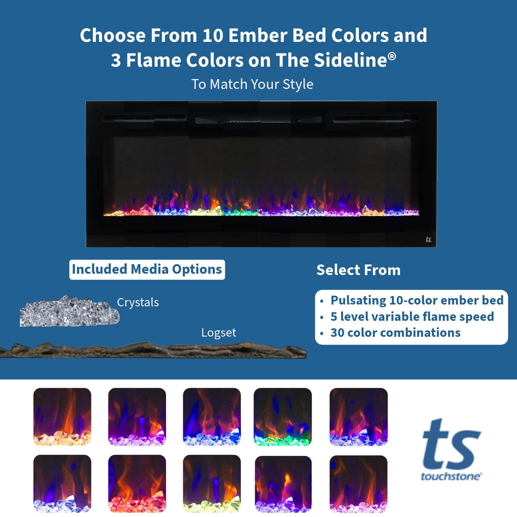 Recessed Electric Fireplace