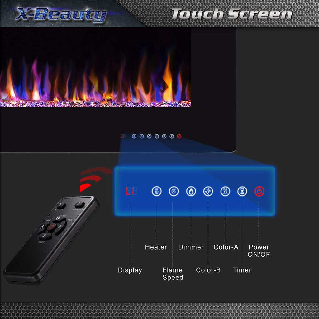 Electric In-Wall Fireplace – 36"/42"/50"/60"