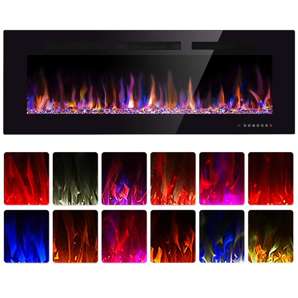 Electric In-Wall Fireplace – 36"/42"/50"/60"