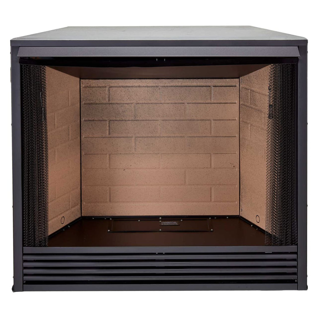 36" Universal Ventless Firebox Insert – Zero Clearance
