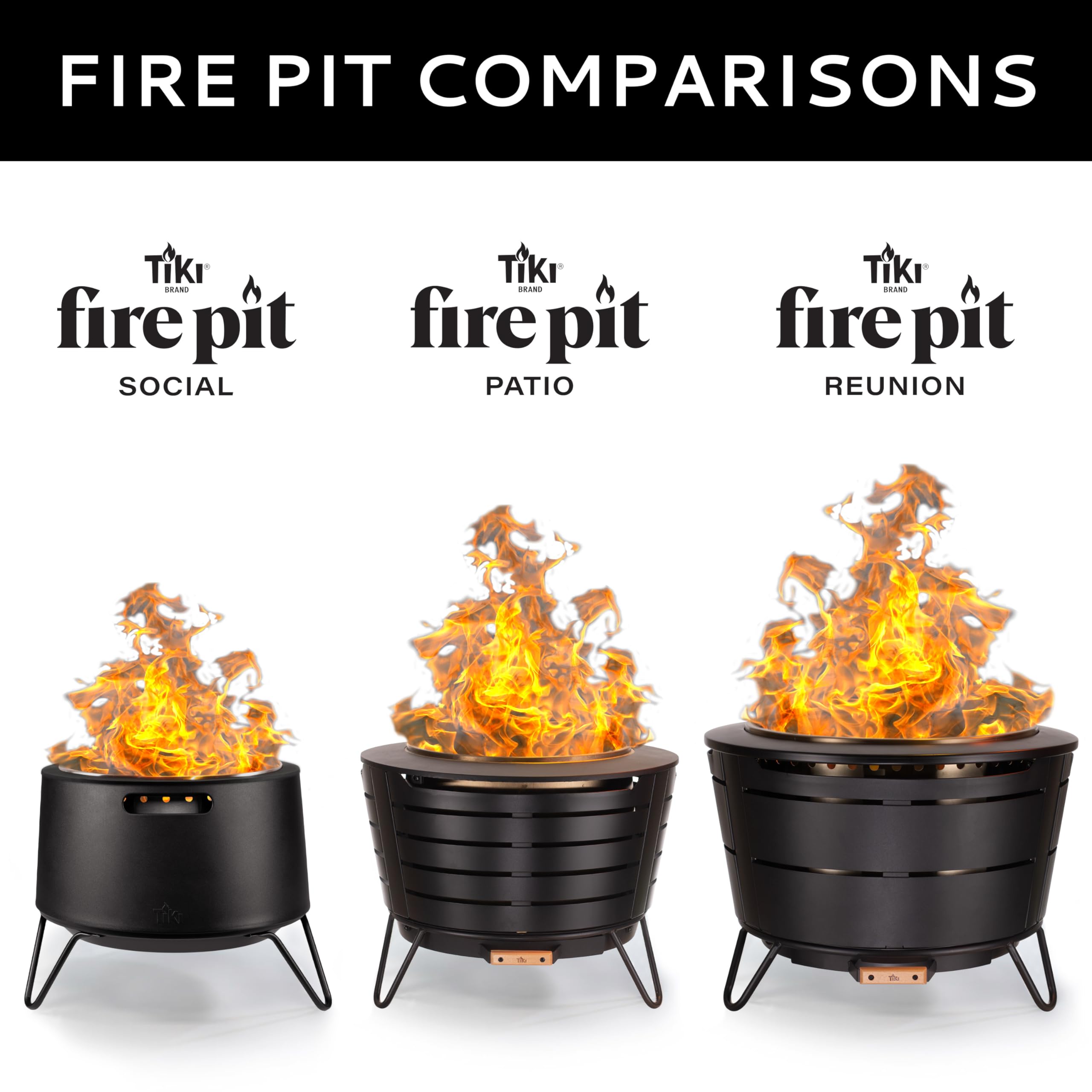 Stainless Steel Low Smoke Fire Pit with Cover