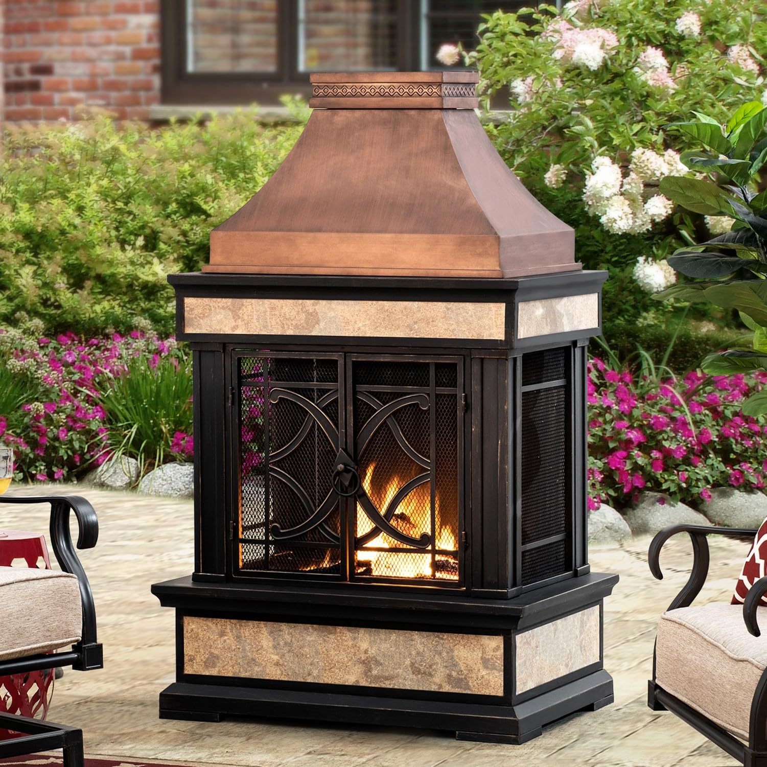 Outdoor Fireplace