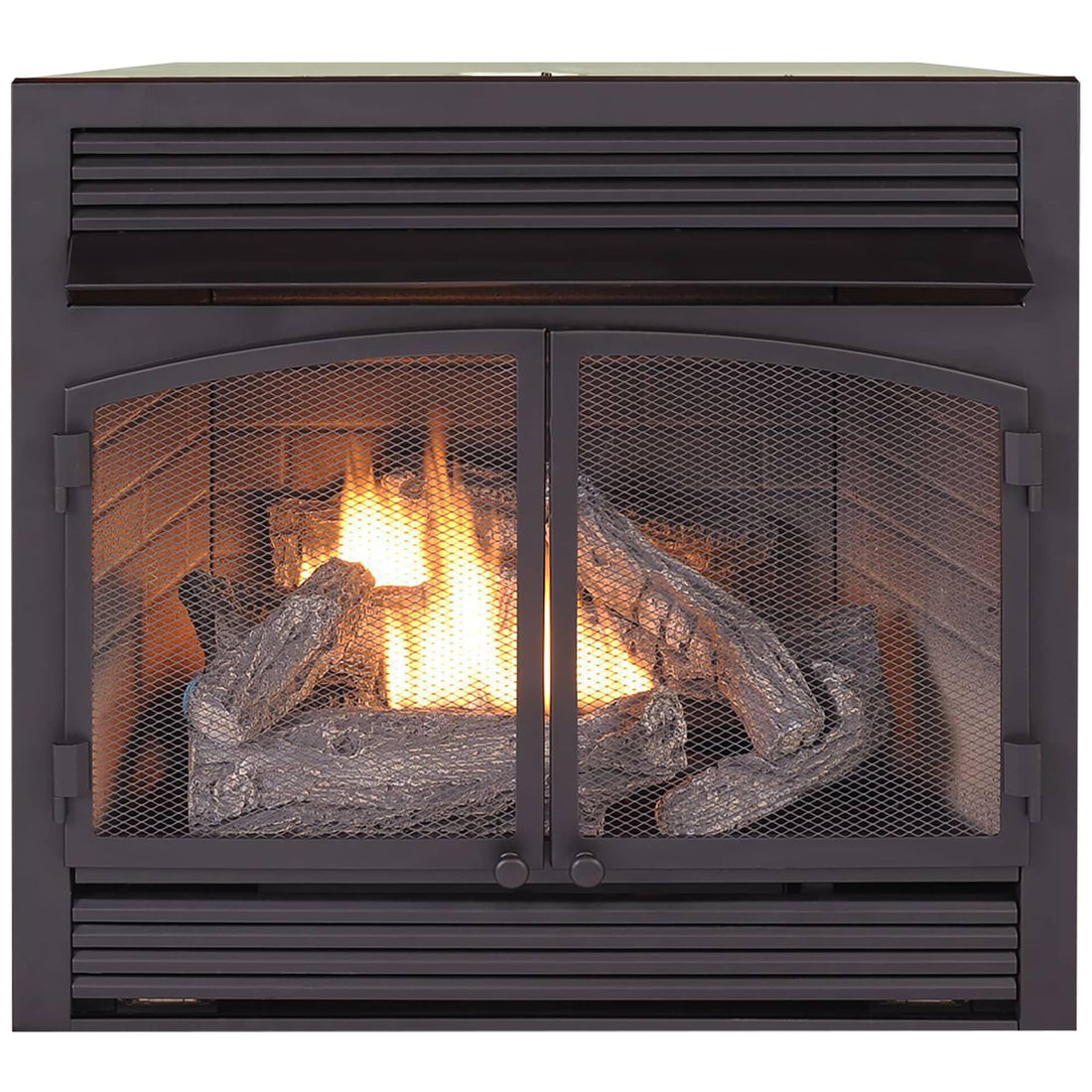 Dual Fuel Ventless Gas Fireplace Insert – 32,000 BTU